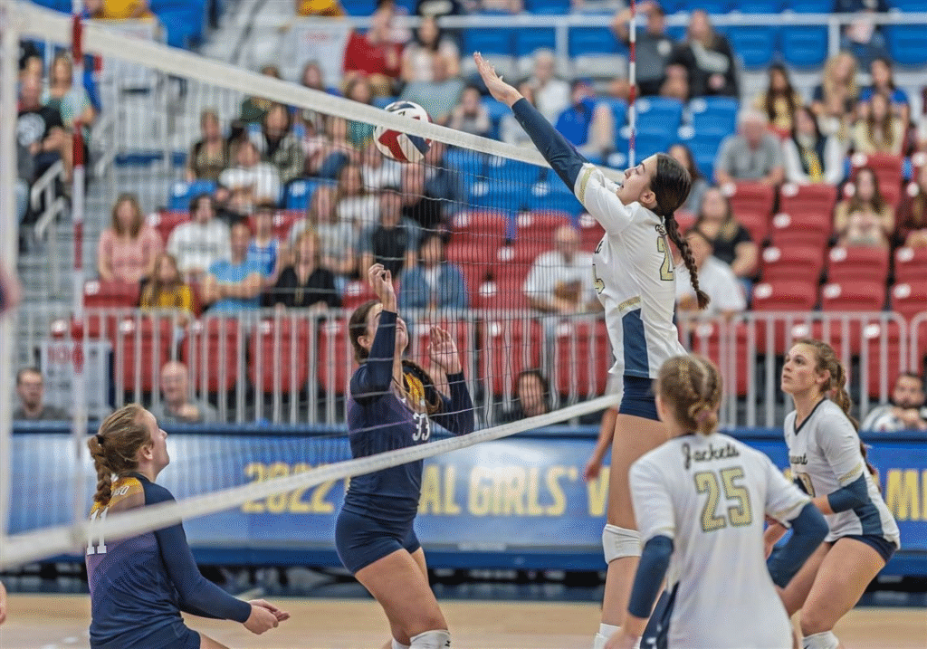 Indoor Volleyball Practice