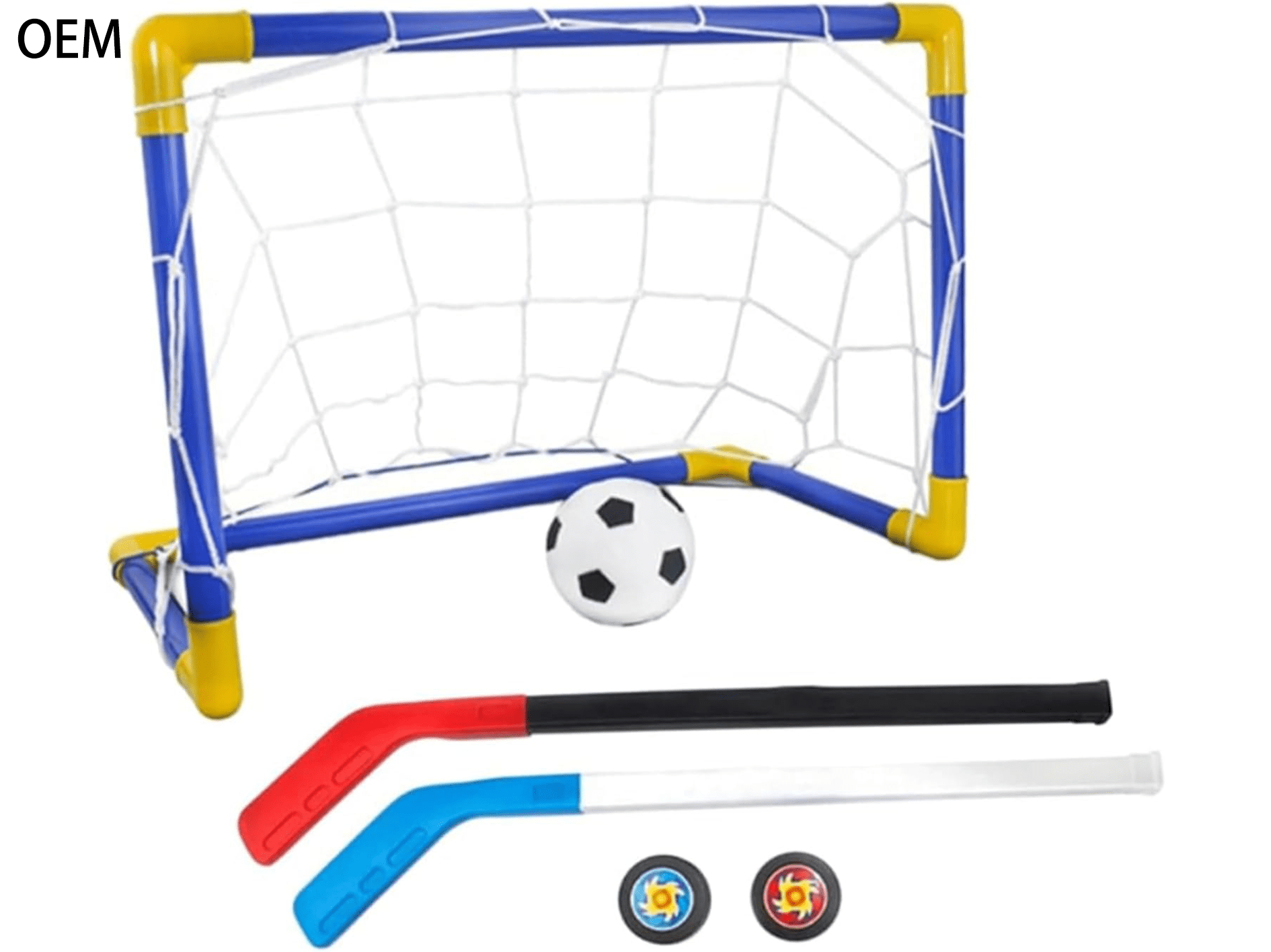 Mini Hockey Soccer Set