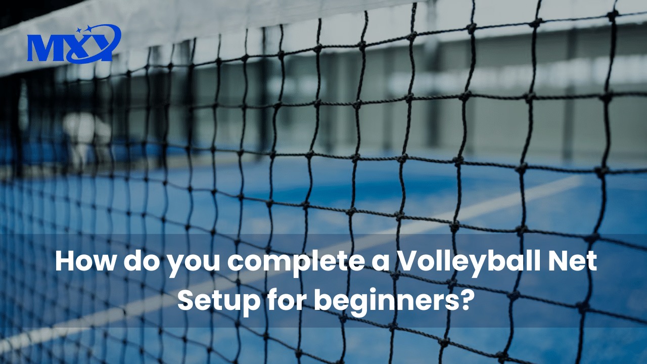 Configurazione della rete da pallavolo per i principianti